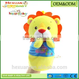 New Design Funny Animal Cartoon Custom Plush Frozen Finger /hand Puppets ,minion Plush Finger Puppet ,cheap Finger Puppet thumbnail-3