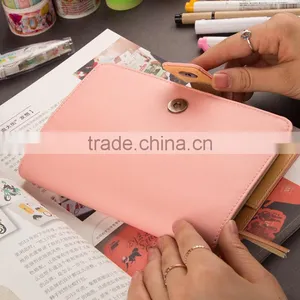 A6 Size PU Cover Agenda Planner With Metal Clasp Case Bound Diary Customizable Office Notebook thumbnail-4