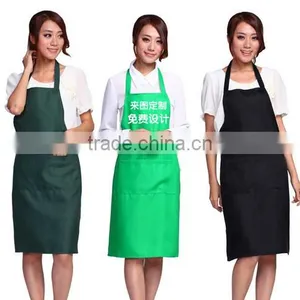Advertising Aprons Custom Pure Korean Uniforms it Polyester Apron Custom Logo Gifts Promotional Apron Manufacturers thumbnail-4