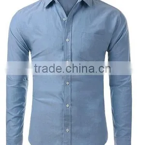 Single Pocket Mens Dress Shirt Casual Shirt Latest Design Man Shirt thumbnail-2