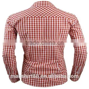 2016 New Wholesale Made to Measure Custom Mens Casual Dress Shirts thumbnail-2