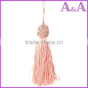 Mini Gold Caps Korean Velvet Tassel for Key Chain thumbnail-3