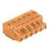 7.62mm Pitch 6P MCS Connector With Spring - Cage Clamp SP475/SP478 (Orange) thumbnail-1