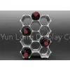 Sturdy 12 Bottle Wine Holders , Retail Store Drink Display Shelf thumbnail-1