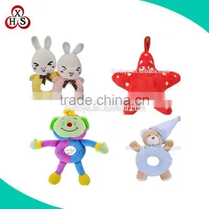 Factory Price Plush Baby Rattle Toy With High Quality thumbnail-1