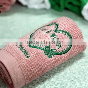 100% Cotton Wedding Embroidery Logo Gift Towel thumbnail-5