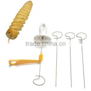 2017 New Kitchen Tools Twister Tornado Spiral Potato Cutter thumbnail-2