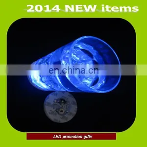 Plastic Bar Promotional Items Flashing Led Bottle Coaster thumbnail-2