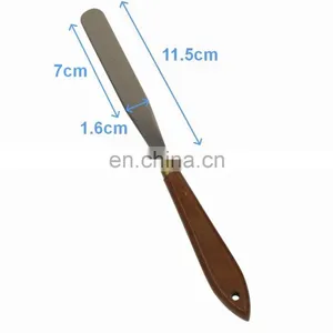 Brown Wooden Handle Palette Knife For Oil Painting thumbnail-2