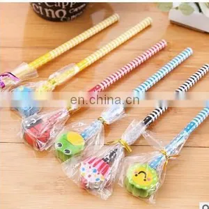 Cute Cartoon Series Wooden Pencil With Eraser Stationery Set Kid Gift Set Wholesale thumbnail-3
