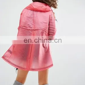 2017 Classic Blank Office Lady Elegant Long Waterproof Jackets Women Coats thumbnail-2