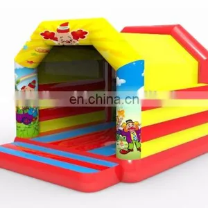 2017 High Quality New Design Cheap Movable 0.55mm PVC Inflatable Small Bounce House for Sale thumbnail-4