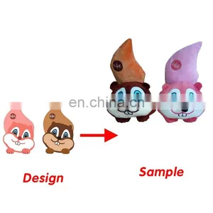 Colorful Stuffed Custom Animals Oem Service Cute Dolls Plush Toys thumbnail-1