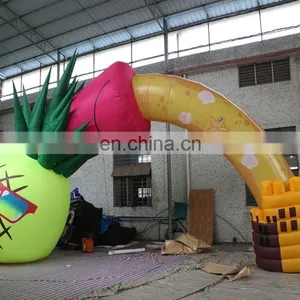 Inflatable Fun Pineapple Arch for Sale thumbnail-1