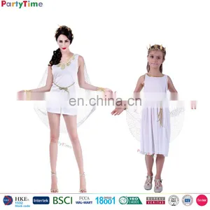 Halloween Carnival Party Costumes Adult Kids Greek Goddess Costume thumbnail-1