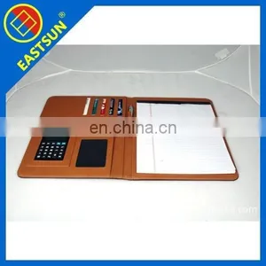 2016 Latest Leather File Folders/business Leather Zipper Document Holders thumbnail-1