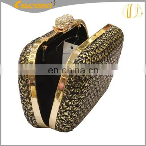 2015 New Straw Bag Raw, Decorative Straw Bag, Ladies Natural Straw Bag thumbnail-4