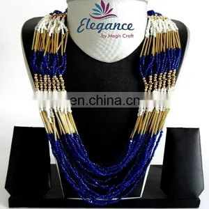 Beautiful Beach Wear Costume Jewelry Designer Necklace-part Wear Set-fashion Jewelry-wholesale Imitation Jewelry thumbnail-2