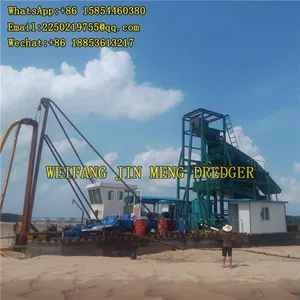 High Strength Salt Mining River Dredging Equipment Bucket Chain Gold Dredger thumbnail-3