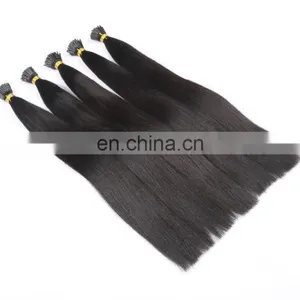 1 G/s , 10-40" , I U V Flat and Nail Tip Italian Keratin Pre-Bonded Remy Human Hair Extension thumbnail-4