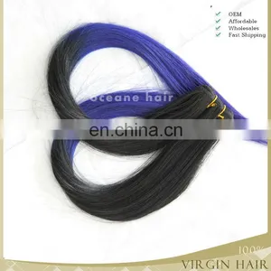 Ombre Loose Wave Wholesale Hair Extensions 100% Human Ombre Hair Braiding Hair thumbnail-2