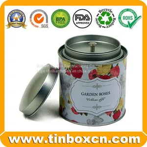 Tea Tin Cans Metal Tea Box thumbnail-5