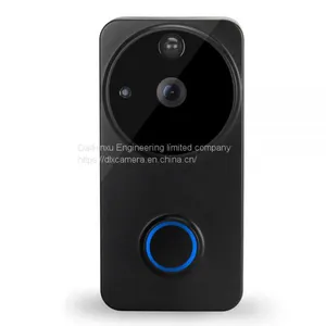 2018 Hotsale Megapixel 720P WIFI Smart Doorbell With Indoor Ring Support 32GSD APP Remote Watch Two Way Voice thumbnail-3