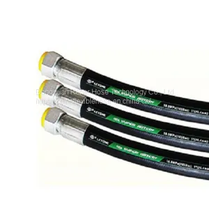 Mining Heavy-Calibre Wire Braided Hydraulic Rubber Hose thumbnail-1