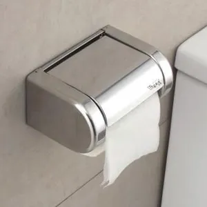 Stainless Steel Small Roll Paper Dispenser thumbnail-2