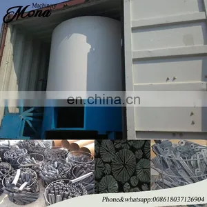 2017 New Hoist Type Coconut Shell Charcoal Carbonization Made in China thumbnail-1