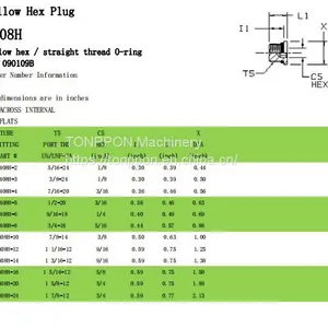 Hollow Hex Plug6405H thumbnail-1