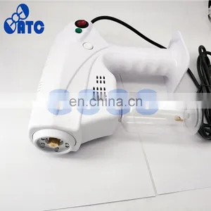 1200W 110v-220v Handheld Atomization Disinfection Fog Machine Stage Smoke Machine Blue Light Nano Steam Gun Hair Spray Machine thumbnail-4