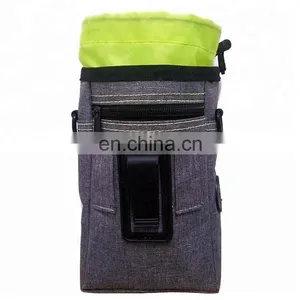 Resealable Oxford Fabric Dog Training Treat Pouch Bag With Waist Belt thumbnail-3