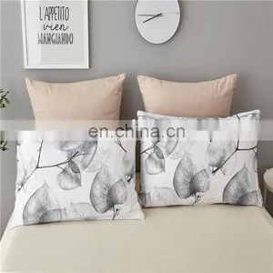 Hotel Solid Color Imitated Silk Luxury Satin Comforter Bedding Set 3pcs Hotel Bedding Set thumbnail-5