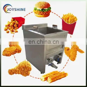 Cheap Commercial Single Basket Electric Gas Deep Fryer Churros Fryer thumbnail-5
