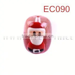 Lovely Hot Sale Santa Claus Chuny Plastic Bead for DIY Bracelet thumbnail-1