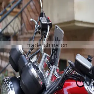 Hot Sale Niversal Bike/bicycle/motorcycle Mobile Phone Holder Easy Install on Smartphone and GPS thumbnail-5