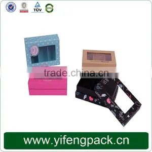 Colorful Cardboard Presentation Boxes, Cardboard Packaging With Window, Cardboard Paper Gift Box thumbnail-1