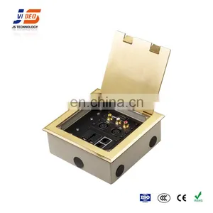 Stage Stainless Steel Floor Box Power thumbnail-3