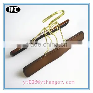 LM917 Brown Wooden Wig Hanger Hair Extension Hangers thumbnail-1