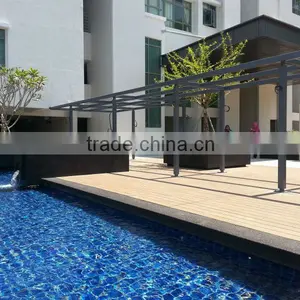 Timber Decking For Swimming Pool thumbnail-6