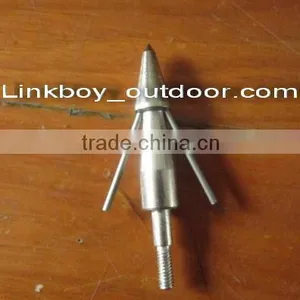 Linkboy Classical Bowfishing Point 37g /w Thread and Socket OD 10mm thumbnail-2