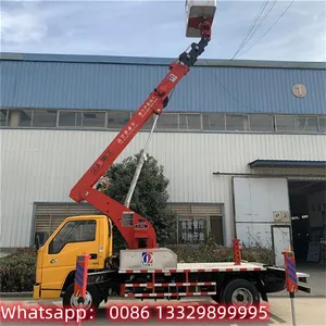 HOT SALE! JMC Brand Diesel 21m Telescopic Type Aerial Working Platform Truck thumbnail-2