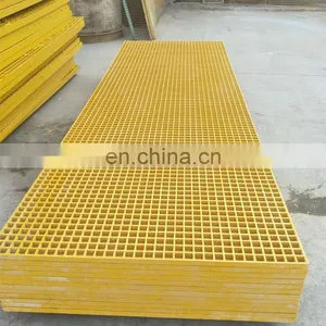1.22m*3.66m Frp Panel Molded Fiberglass Grating Floor thumbnail-4