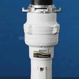 White Family Economy Kitchen Sink Free From Odour Food Waste Disposer thumbnail-1