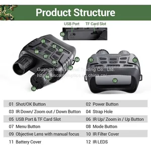 Uscamel Optics 960P Night Vision Binoculars thumbnail-2