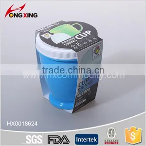 300ML PP PLASTIC MUG WITH LID FOR OFFICE thumbnail-5