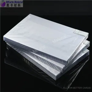 0.04mm 0.05mm 0.06mm Pvc Overlay Sheet Roll for Smart Card Production thumbnail-2