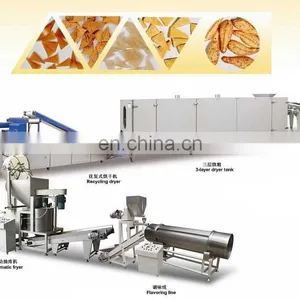 Factory Genyond Corn Flakes Making Machine Production Plant Rice Oats Maize Breakfast Cereal Puffied Snacks Processing Line thumbnail-1