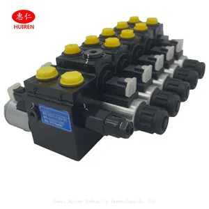 Electromagnetic Multiway Directional Valve 5 Sections Huiren for Agricultural Machinery thumbnail-1